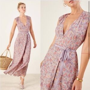 Reformation Haven Wrap Dress